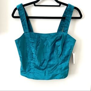 •NWT• Anthro Maeve Emmanuelle Cropped Tank